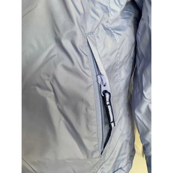 Columbia Puffer Jacket Women’s XL Blue Light Blue Interchange Reversible - Picture 12 of 12